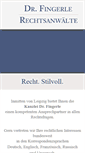 Mobile Screenshot of dr-fingerle.de